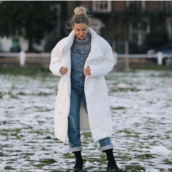 Free People Downtown Duvet Puffer Coat M - Picture 1 of 10